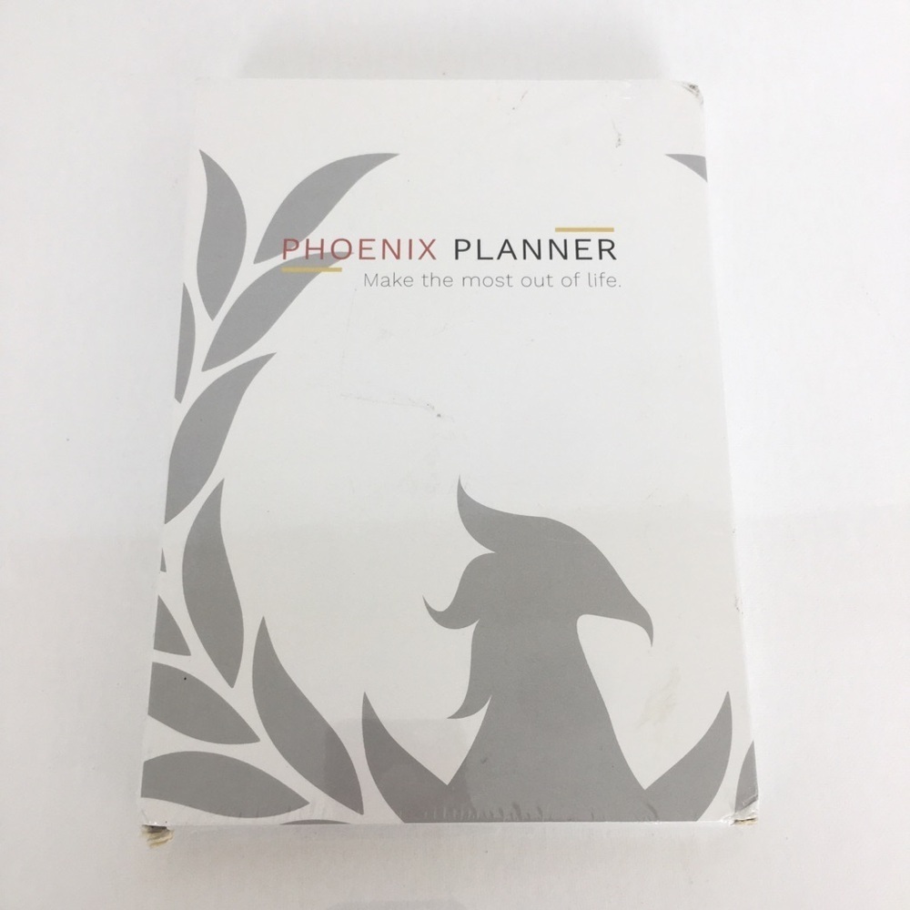 Phoenix Planner Best Daily Journal Goal Planner Organizer NEW Factory Sealed